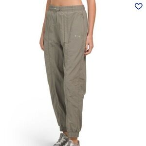 Anthropologie Wilo The Label Parachute Jogger Pants, Sage Green Medium